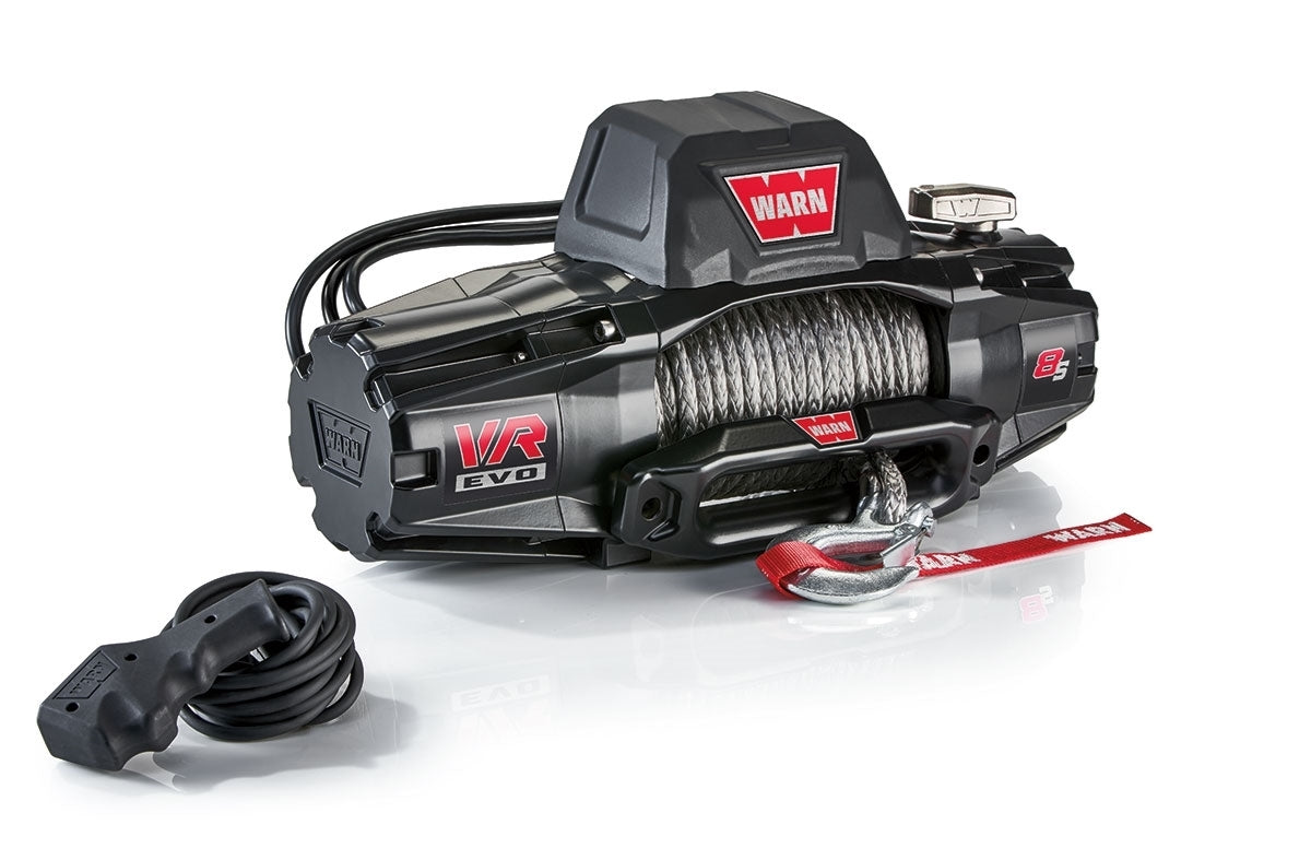 WARN VR EVO 8-S 8000lb (3629KG) Synthetic Rope Winch