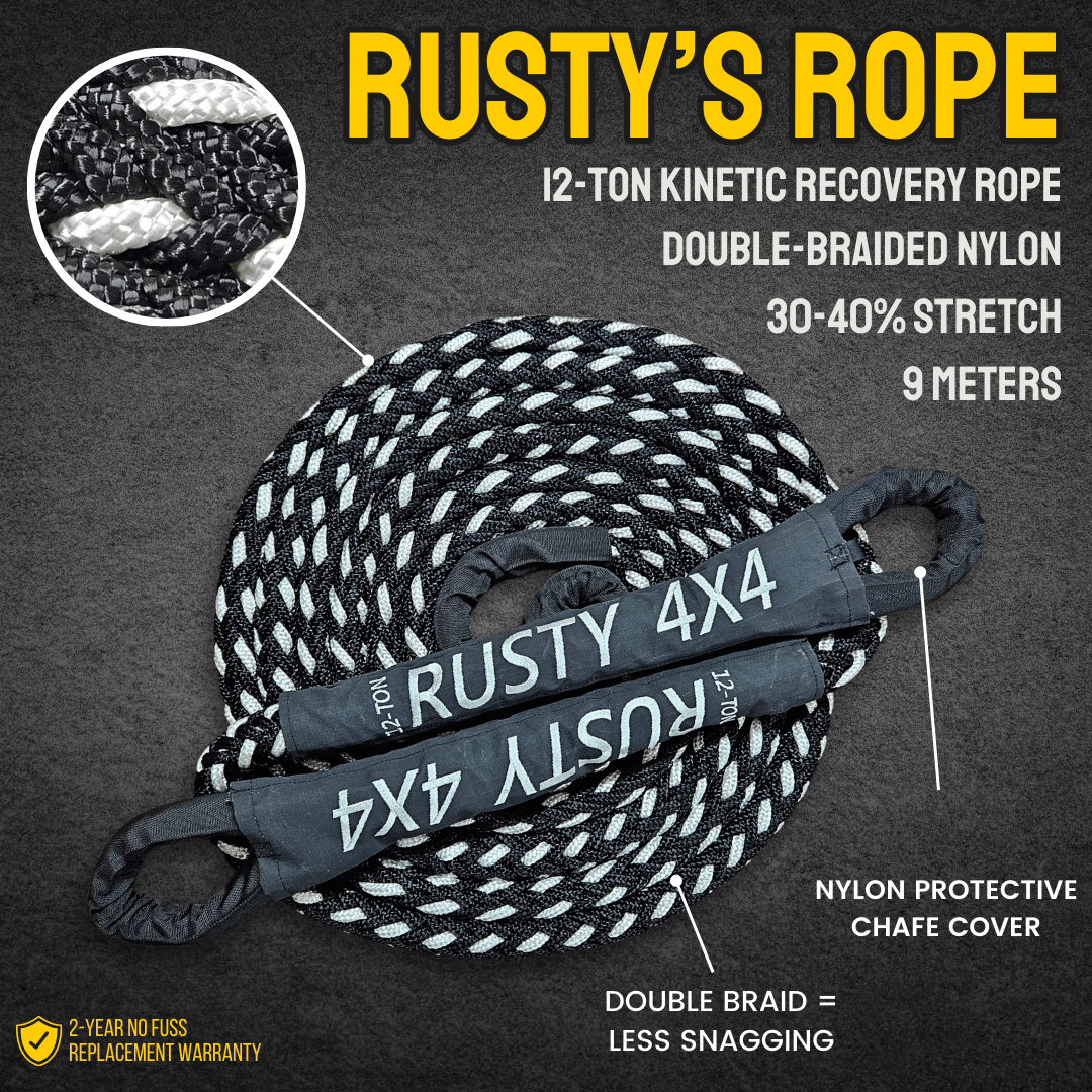 12-Ton Kinetic Recovery Rope 9M