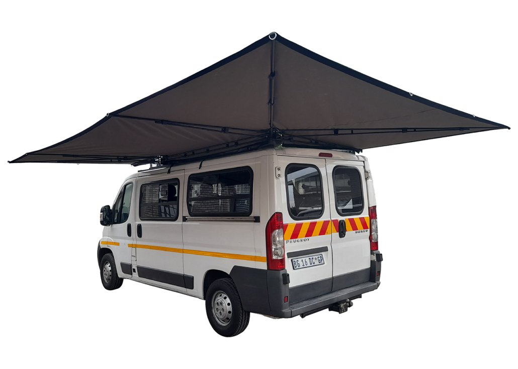 L-Shape STD Awning (2.5m, weighs 20Kg )