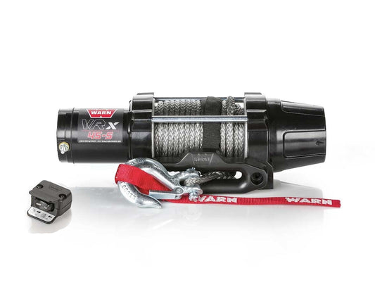 WARN VRX 4500LB (2040KG) 12V ATV WINCH WITH SYNTHETIC ROPE