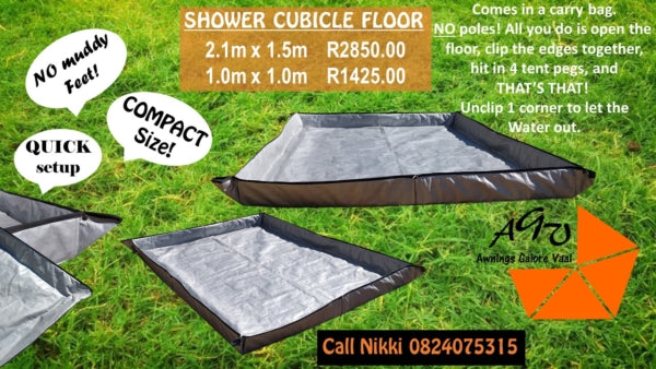 Shower Cubicle Floor  (2.1m x1.5m)